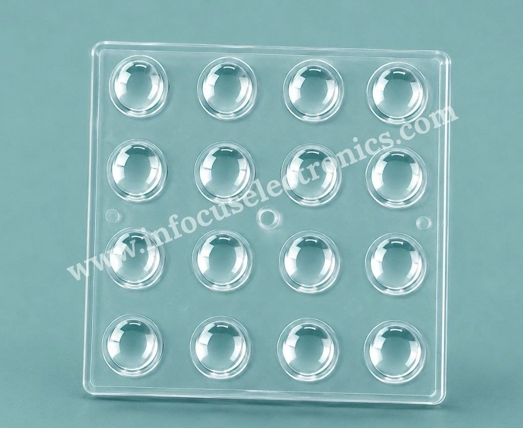 16X1 60° High Bay Flood Light Lens | LED Optical Lens