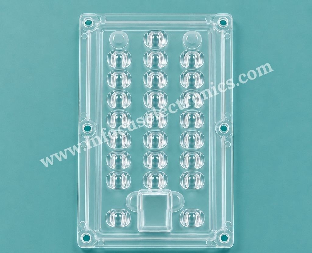 24X1 IP LED Lens | Waterproof PMMA Optical Lens
