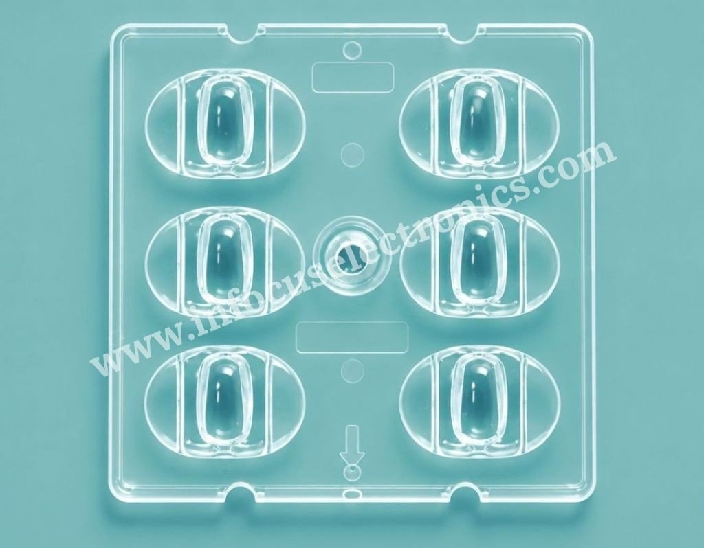 2X3 Street Light Lens | 5050 LED Optical Lens
