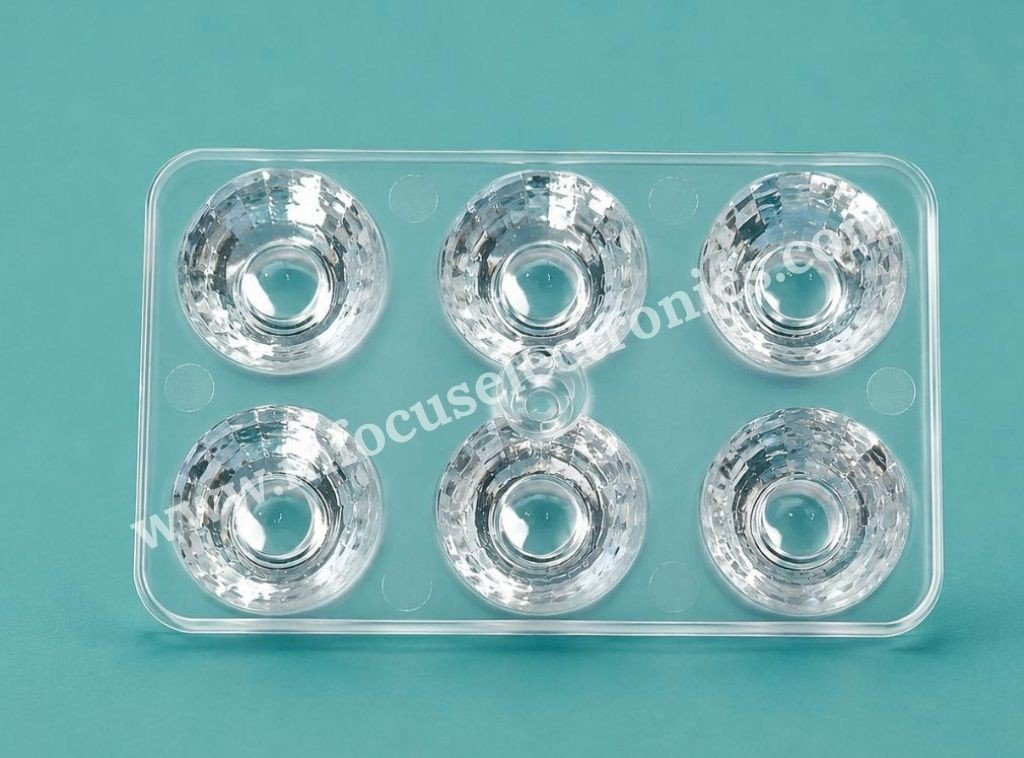 6X1 Auto LED Lens |  Optical Lens for Automotive Lighting