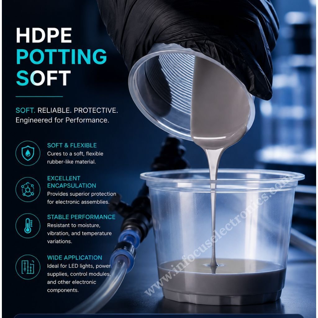 HDPE Potting Soft for LED & Electronic Encapsulation