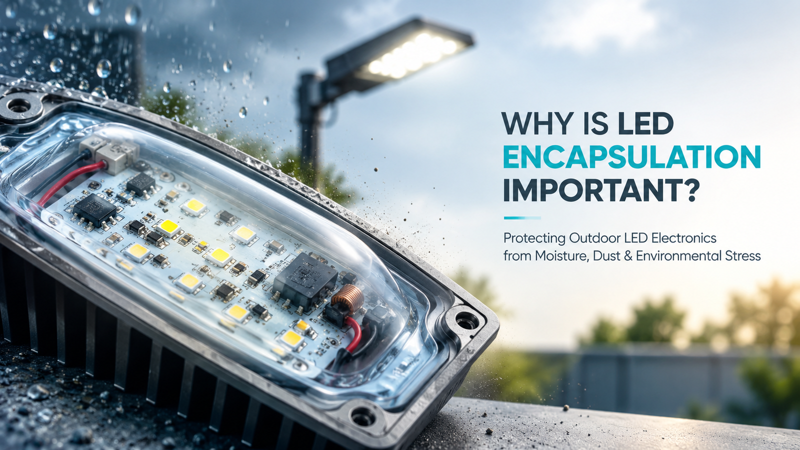Why Proper LED Encapsulation Is Important for Outdoor Lighting ?