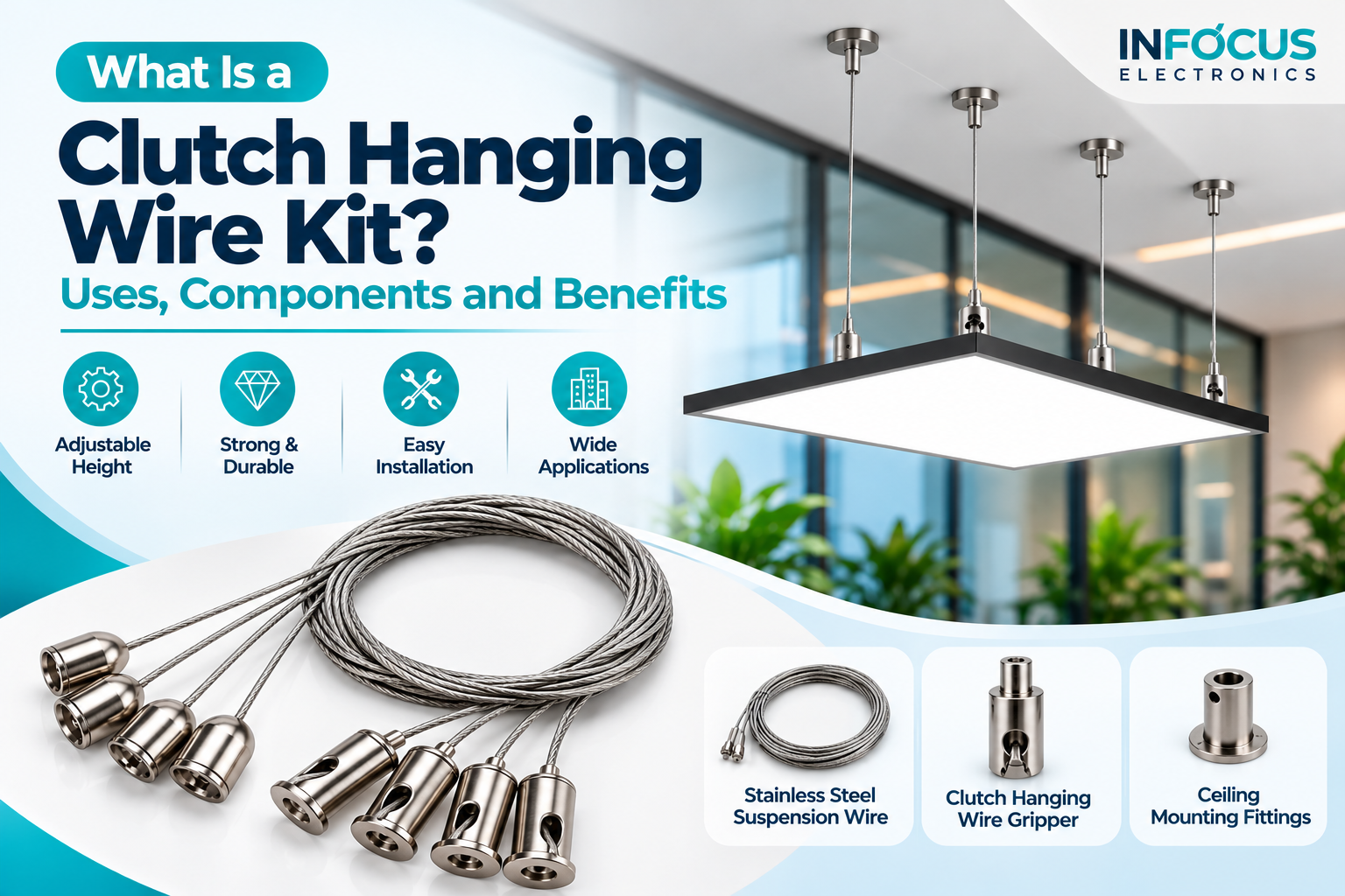 What Is a Clutch Hanging Wire Kit? Uses, Components and Benefits