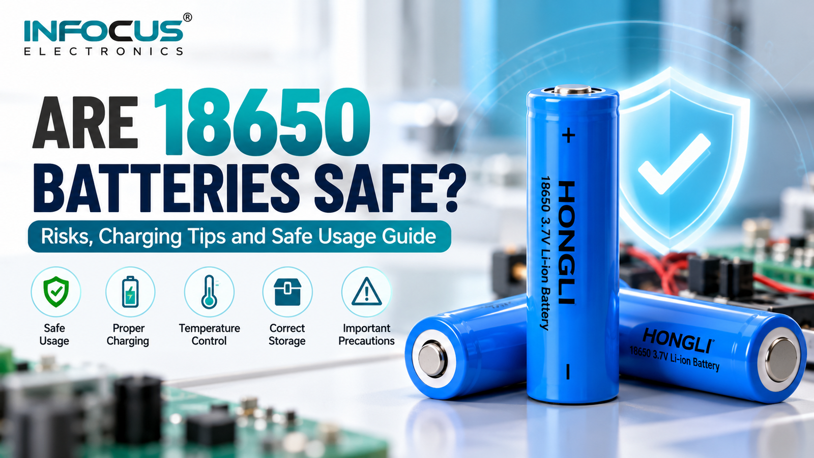 Are 18650 Batteries Safe? Risks, Charging Tips and Safe Usage Guide