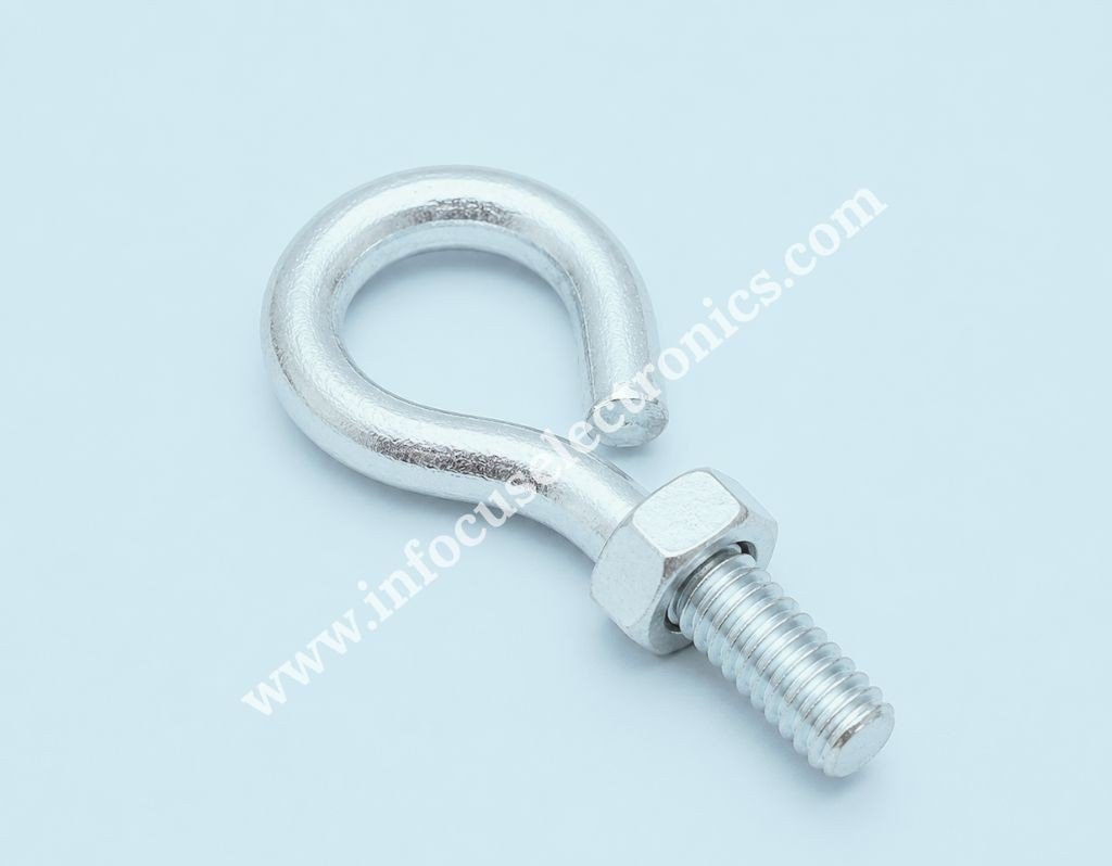 M6 Eye Hook with Nut | Lighting Hanging & Mounting Accessory