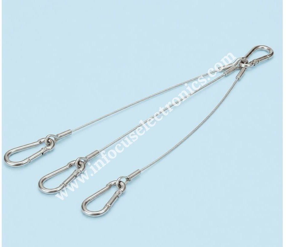 Adjustable Hanging Kit for LED Lights | Stainless Steel Suspension Wire Cable Kit