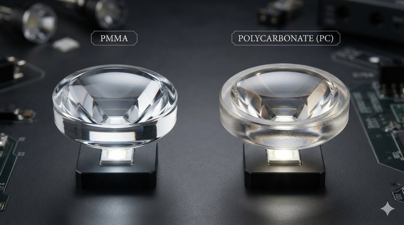 LED Lens Material - PMMA vs Polycarbonate: Which Is Better?