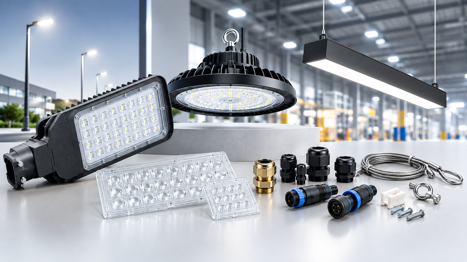 LED Lighting Solutions: Components, Applications and Essential Accessories