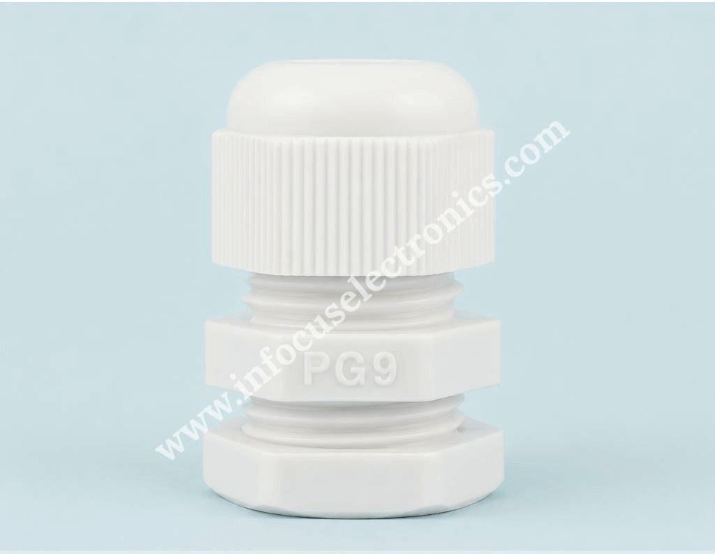 PG9 PVC Cable Gland – Lightweight Cable Entry Solution
