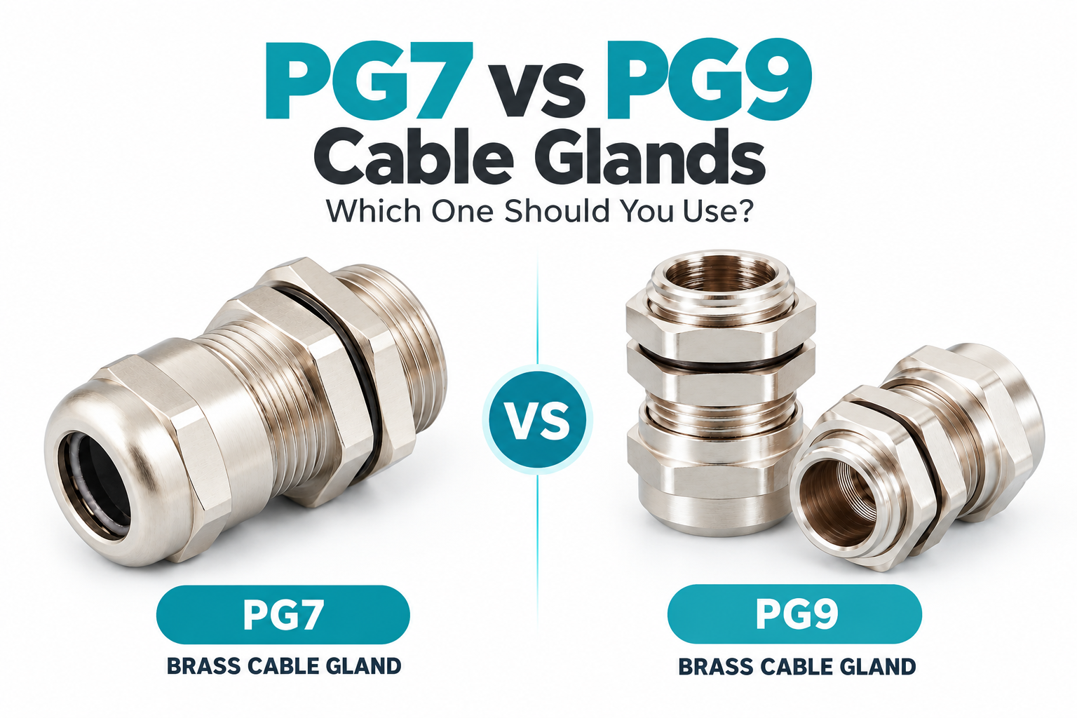 PG7 vs PG9 Cable Glands: Which One Should You Use?