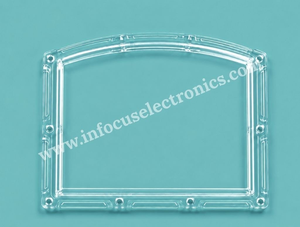 Plain D Cover for LED Lighting | Protective LED Cover