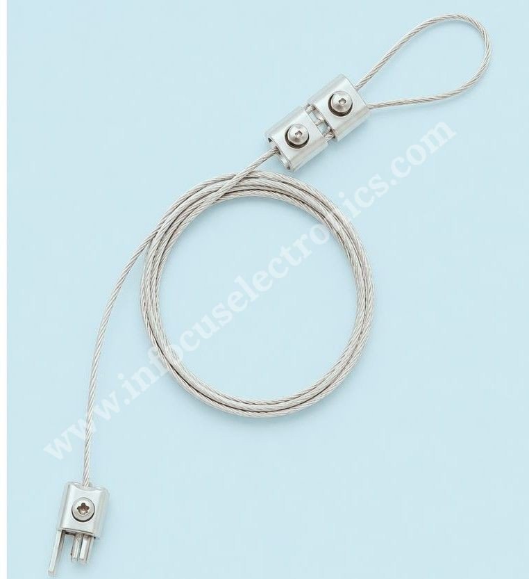 Safety Wire Kit with Clamp for Ceiling Fans | Ceiling Fan Safety Cable