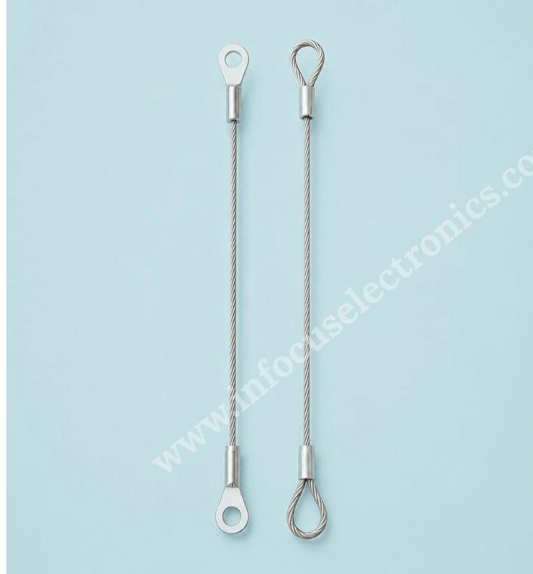 Safety Wire Cable with Eyelets | Ceiling Light Safety Wire