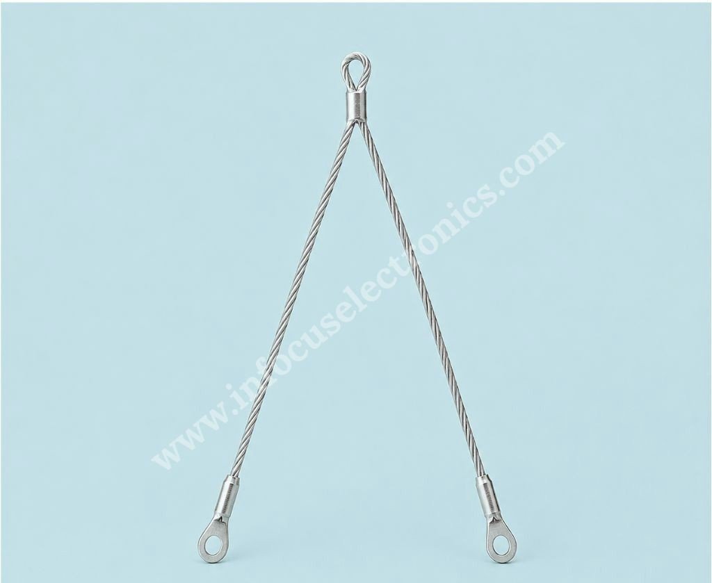 Safety Wire with Loop | Lighting Fixture Safety Cable
