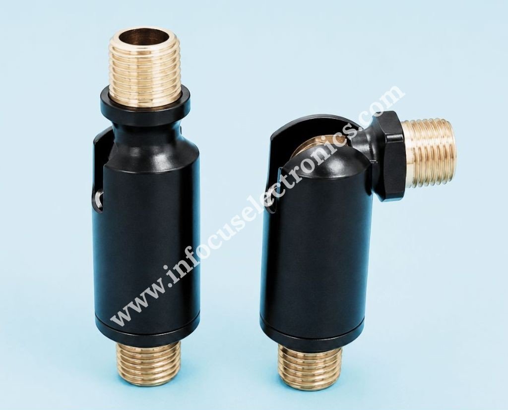 Swivel Brass Metallic -Brass Lamp Part jointer 180°