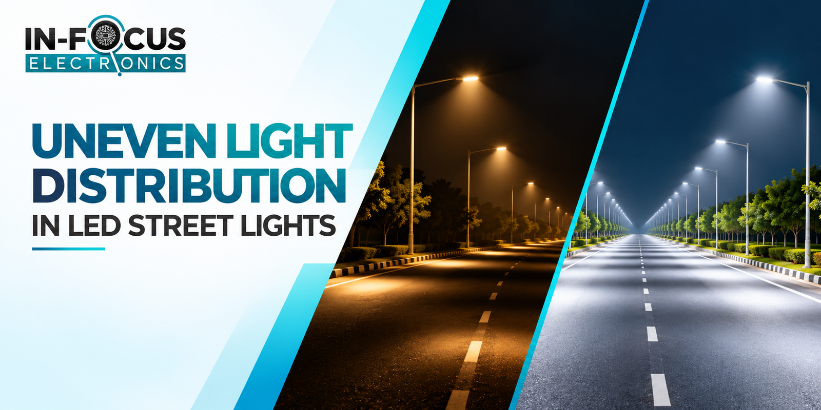 What Causes Uneven Light Distribution in LED Street Lights?