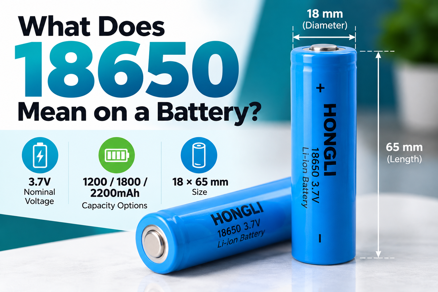 What Does 18650 Mean on a Battery? 18650 Battery Explained