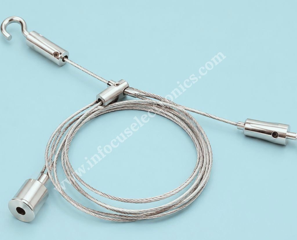 Y Type Hook Suspension Wire Kit | M4 Gripper & Hook Lighting Suspension Kit