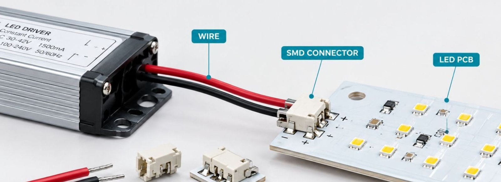 LED Lighting Accessories and Supporting Components