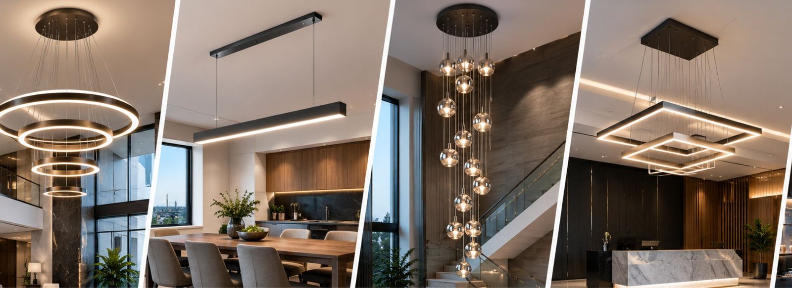 Light Suspension System and LED Hanging Wire Kits