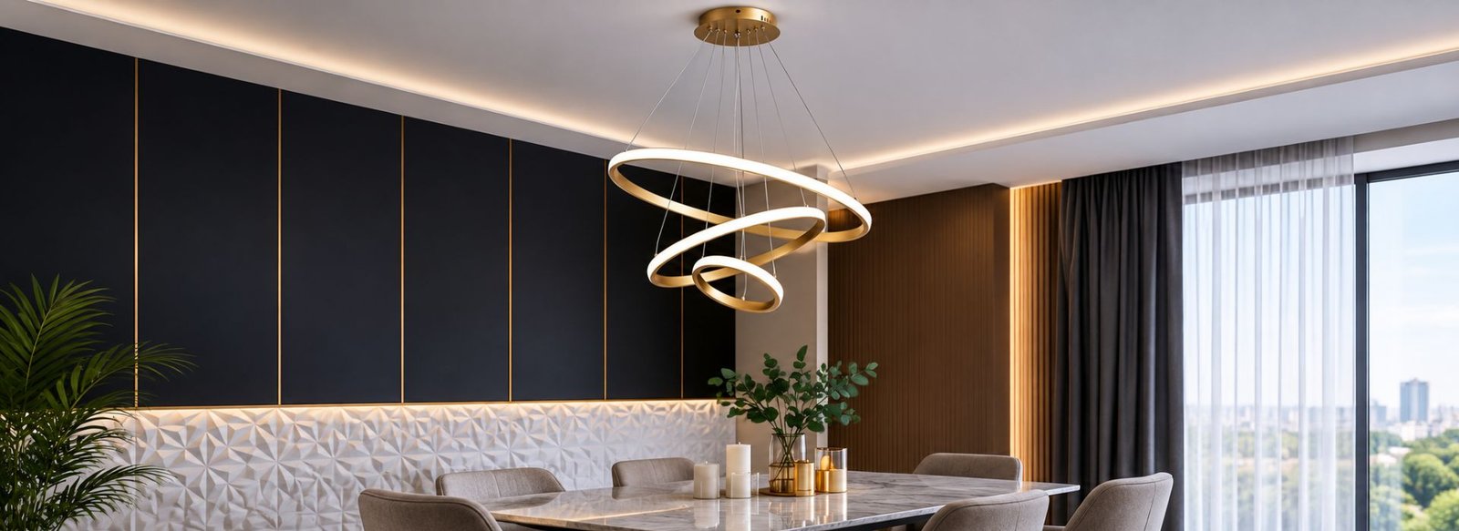 LED Hanging Wire Kit for Suspended Lighting