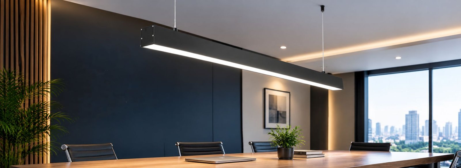 Adjustable Light Suspension System for LED Fixtures